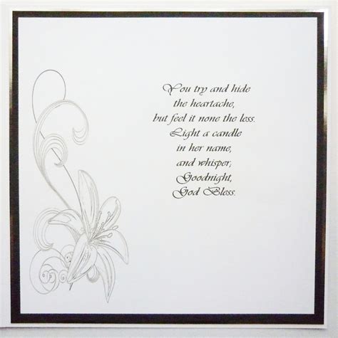 Quotes For Funeral Card Quotesgram