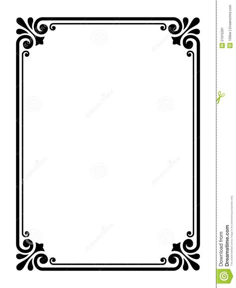 At the period of egyptians the paper is as a loos sheet with out any uniformity or sheet formation so to develope the sheet formation chines has developed the new morden paper.> Simple Frame Clipart - Clipart Kid | Frame border design ...