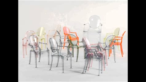 This is how there's enough. Kartell Lou Lou Ghost Chair - Ice Interiors - YouTube