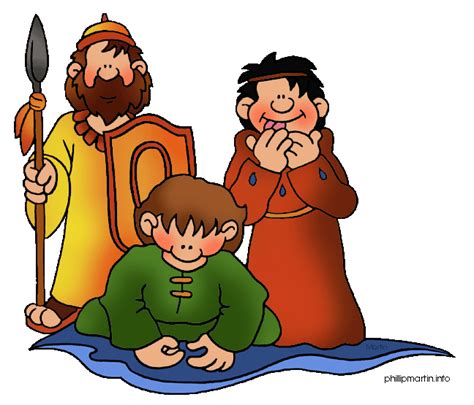 Free Bible Clip Art By Phillip Martin Gideon Personagens Bíblicos