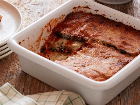 Cubes of salmon, haddock and pollock would also work well in this. Eggplant Lasagna Recipe | Danny Boome | Food Network