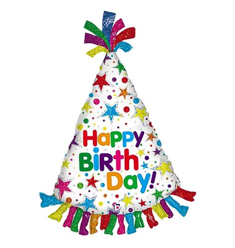 Happy Birthday Party Hat Clip Art Library