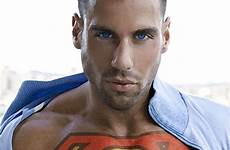 chest sexy men hairy superman male hunky hot model superheroes beautiful gay man guy muscle smooth logo large eyes nay