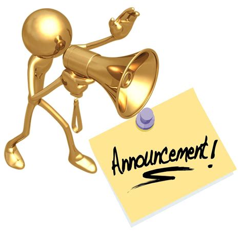 Announcements Clip Art Clipart Best