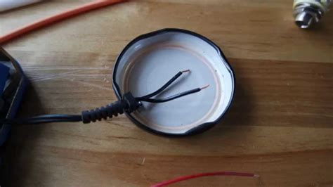 Home Made Cap Piezo Diddley Bow Pickup Youtube