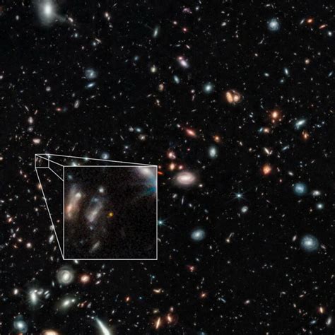 James Webb Space Telescope Spots What May Be Most Distant Galaxy Yet Found Spaceflight Now