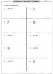 Simplify a radical expression by using the product property. Simplifying Algebraic Expression Worksheets