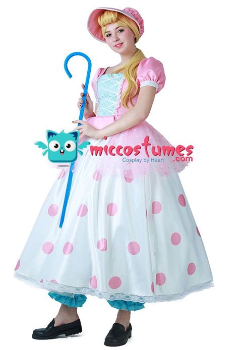 Bo Peep Dress Toy Story Cosplay Fullset For Sale Dress Toy Bo