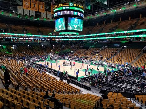 How many seats td garden. Loge 9 at TD Garden - Boston Celtics - RateYourSeats.com