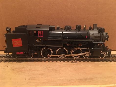 Ho United Brass Canadian National Cnj 4 6 4t Powered Steam Locomotive