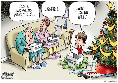 Political Cartoons Congress In Action I Got A Two Year Budget Deal