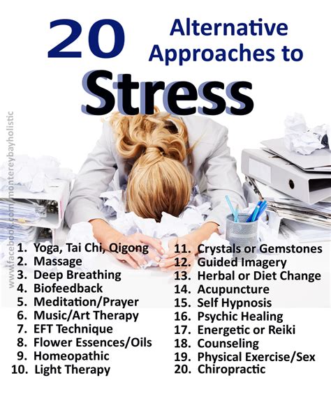 20 Alternative Approaches To Stress Monterey Bay Holistic Alliance