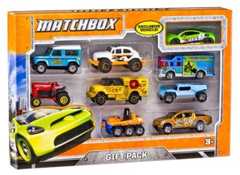 Matchbox 9 Car T Pack Styles May Vary