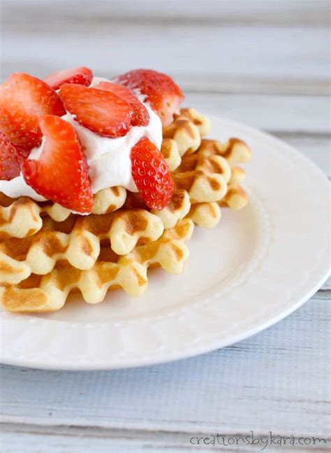 Crazy Good Waffles Crunchy Soft And Tender All In One Waffle A