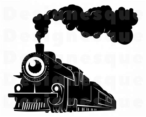 Steam Train Svg Train Svg Steam Engine Svg Locomotive Etsy