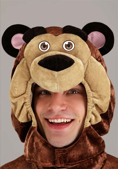 Masha And The Bear Bear Costume For Adults