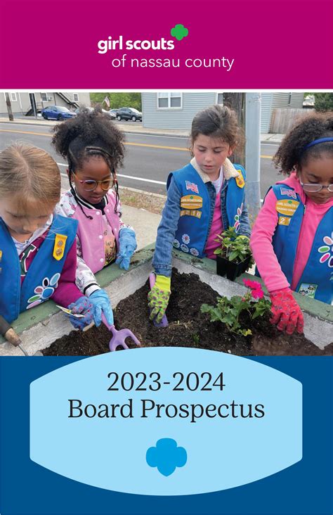 Girl Scouts Of Nassau County 2023 2024 Board Prospectus By Gsnc Issuu
