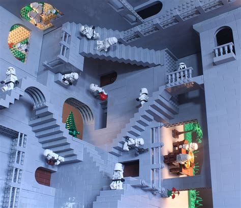 Lego Relativity M C Escher With Storm Troopers Flickr