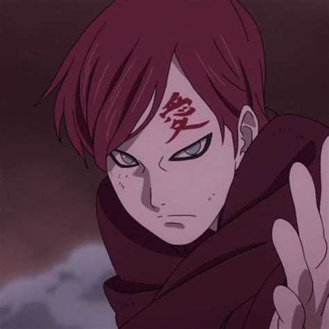Gaaras Hair Falling Out Of Place When He Fights Gaara