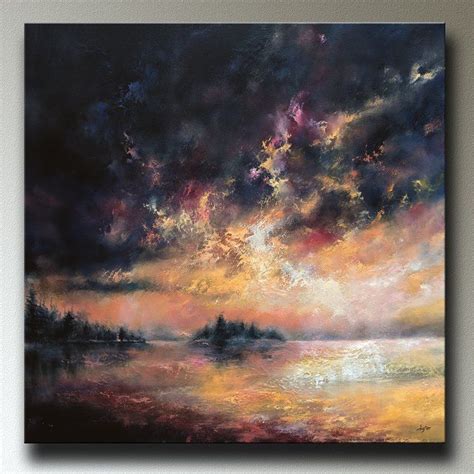 Christopher Lyter As The Evening Twilight Fades Away 40 X 40