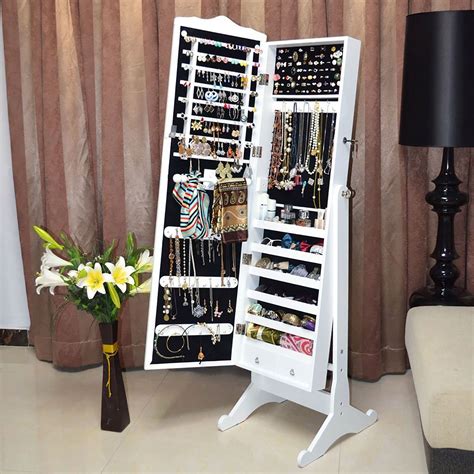 4.1 out of 5 stars 65. Floor Standing Jewelry Jewellery Storage Box Cabinet ...