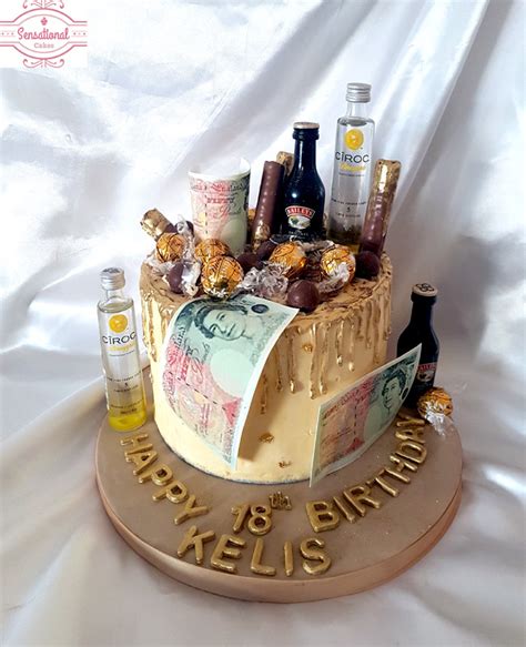 Oh yes, we know that everybody likes cakes but it is. Drip cake 18th Birthday - Sensational Cakes