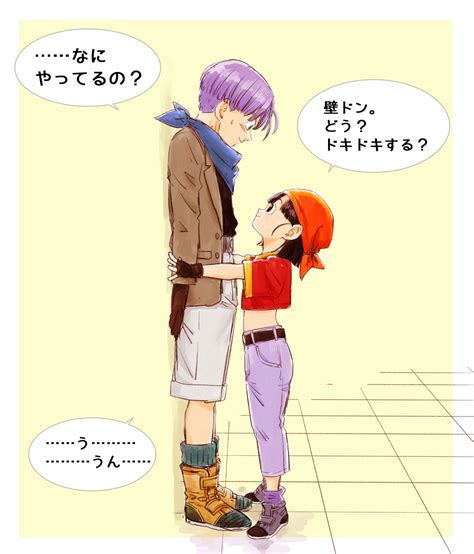 Safebooru Boy Girl Age Difference Bandana Bangs Belt Black Eyes