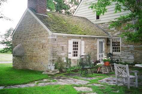 Stone Farmhouse Country Living Pinterest