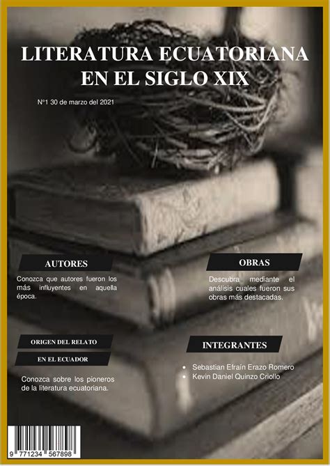 Calaméo Literatura Ecuatoriana En El Siglo Xix