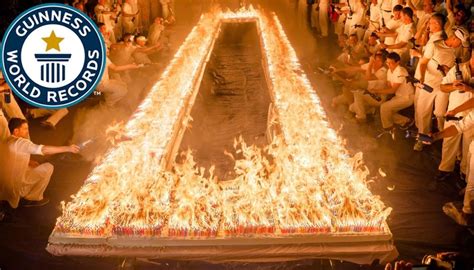 Man Sets World Record For Most Lit Candles Extinguished By Farting
