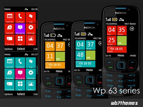 Windows Phone 7 Style Series Theme 6303i Classic 6300 6500 Slide 2700