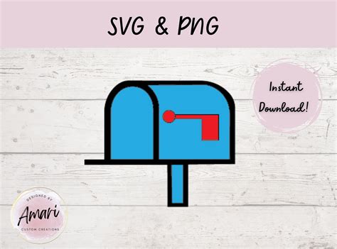 Mailbox Svg And Png Etsy