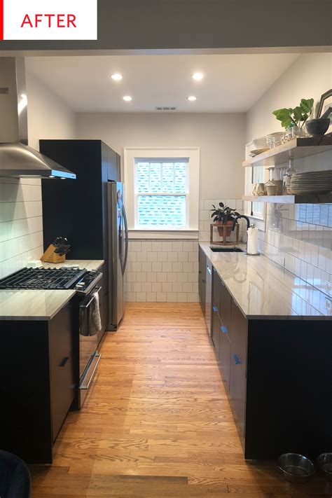 Before And After This Kitchen Took Five Weeks And A Bunch Of Ikea Products Kitchen Remodel