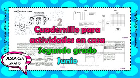 Planeaciones Y Cuadernillos De Actividades Semana Y Segundo Grado Hot