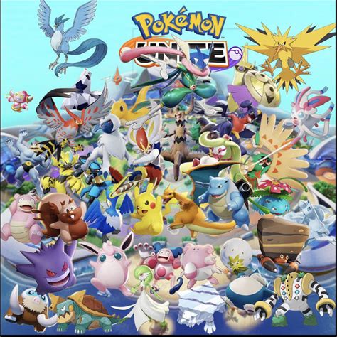 Pokémon Unite Everyone Is Here Updated Pokemonunite