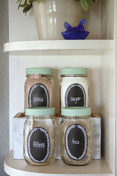 Mason Jar Kitchen Decorating Ideas Mason Jar Ideas
