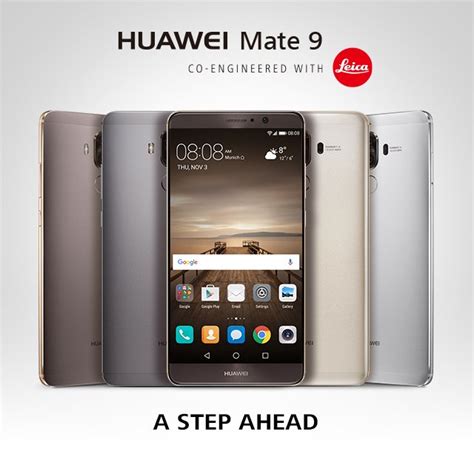 Huawei Mate 9 Smartphone Announced With Dual Lens Leica Camera Leica
