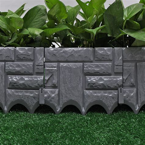 This buyer's guide will help you choose the best edging. 6Pcs Decorative Garden Fence 9''x8.7''x0.3'' Ornamental ...