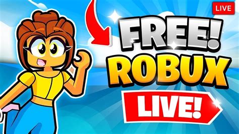 🔴 Im Giving 1000 Robux To Every Viewer Live Roblox Free Robux