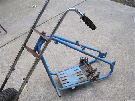 Fatboy mini chopper by venom motorsports mini motorcycle bobber chopper. Mystery mini bike / chopper