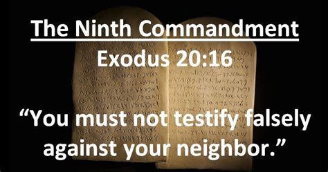 Pastor Chris Blog The Ninth Commandment