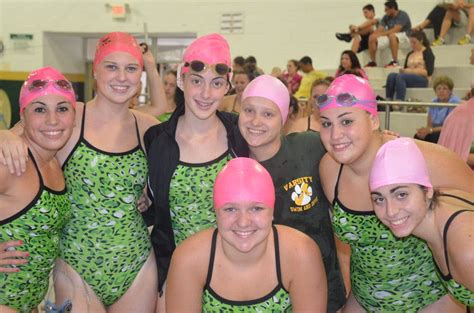 Photos Lindy Varsity Girls Swim Team Digs Pink Lindenhurst Ny Patch