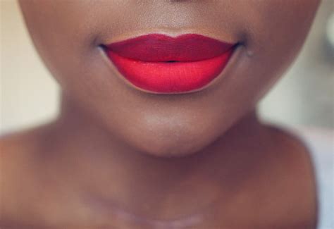 Red Lipstick For Dark Skin Black Women