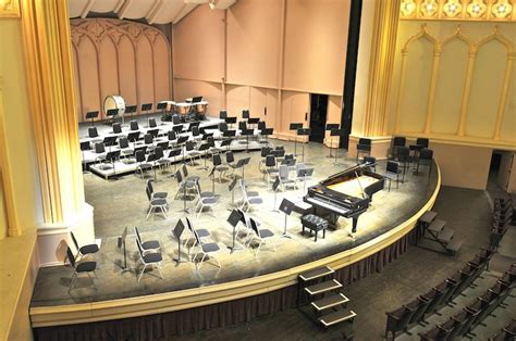 Seating Photo Gallery Macky Auditorium Concert Hall University Of