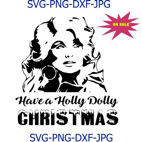 Holly Dolly Christmas Svg File Cutting File Welcome To Our Shop