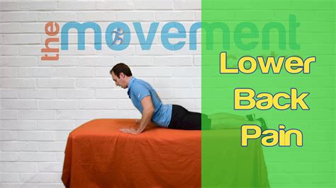 Improve Lower Back Pain Mckenzie Extensions Desk Jockey Physio