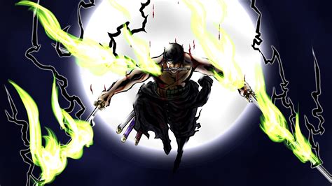 X Resolution Roronoa Zoro Hd One Piece Fight Art P Resolution Wallpaper Wallpapers Den