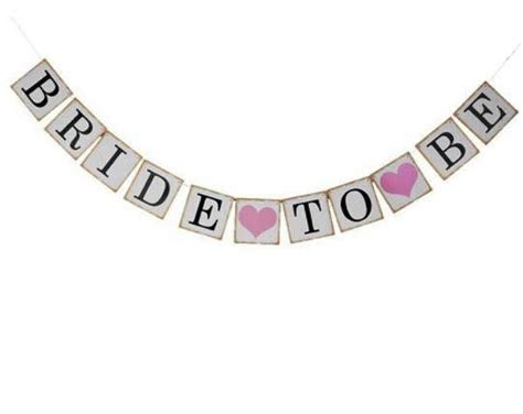 Bride To Be Banner Banner Bride To Be Bachelorette Party Banner