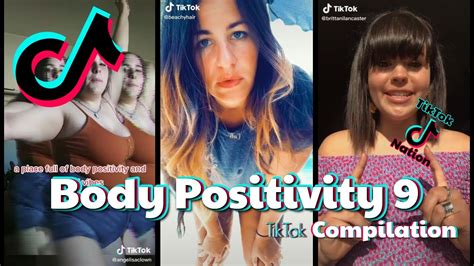 body positivity and self love tiktok compilation part 9 youtube