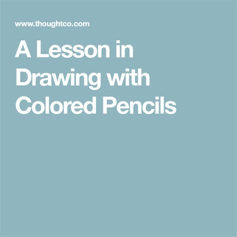 Basic Colored Pencil Shading Colored Pencils Colour